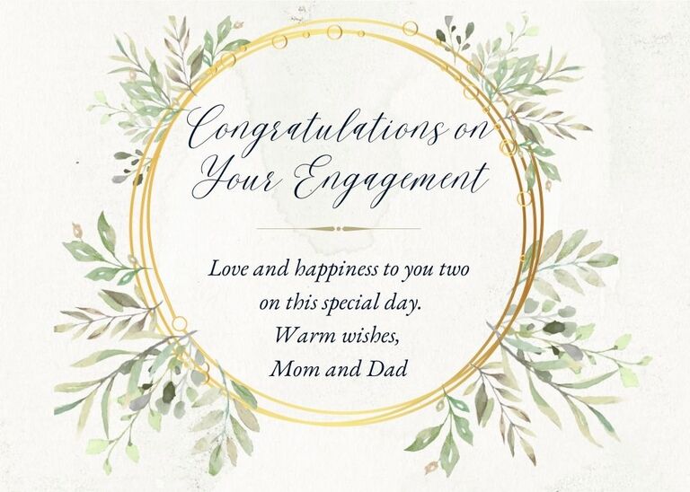 Engagement Wishes: What to Write in an Engagement Card