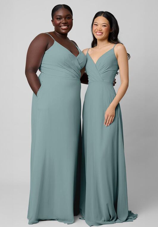 Kennedy Blue Reese V-Neck and Plunge Bridesmaid Dress - 2