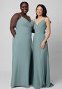 Kennedy Blue Reese V-Neck and Plunge Bridesmaid Dress - thumbnail - 2