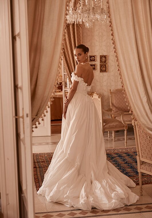 Soft flow by Ricca Sposa Atelier Carmen 25-002(3) Ball Gown Wedding Dress - 5