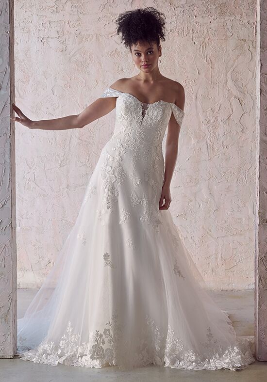 Maggie Sottero NAKITA A-Line Wedding Dress - 1