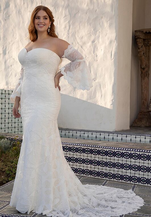 Beloved by Casablanca Bridal BL300 Lennon Mermaid Wedding Dress - 4