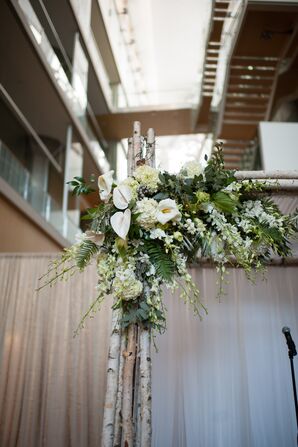 Floral Jewish Wedding Chuppah