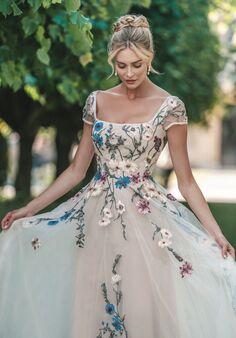 Bridgerton Wedding BR1006 A-Line Wedding Dress