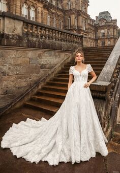 Disney Fairy Tale Weddings Cinderella- DP403 Ball Gown Wedding Dress