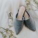 Modern, Casual Blue Flats for Bride