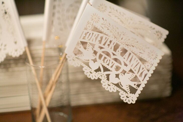 Laser Cut Celebratory Flags