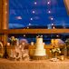 Glamorous Gold Cake Table Linens
