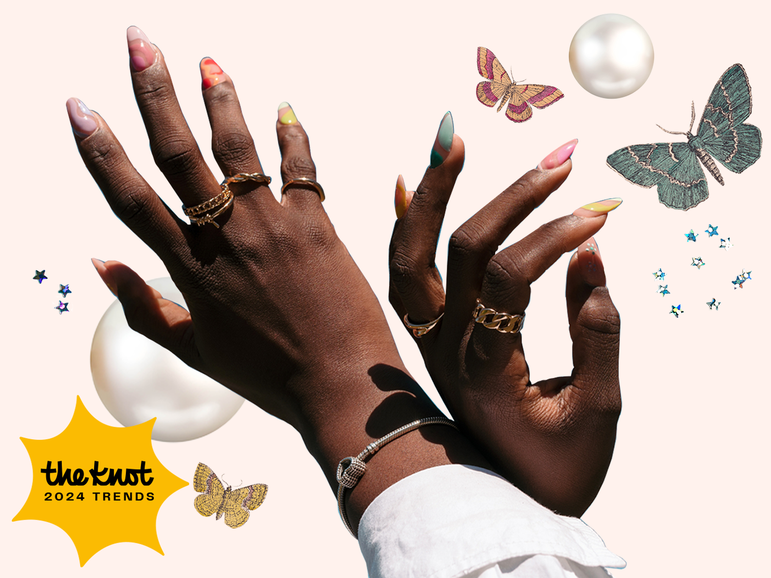 Airbrush Nails Are Making A Comeback For Summer Manicures