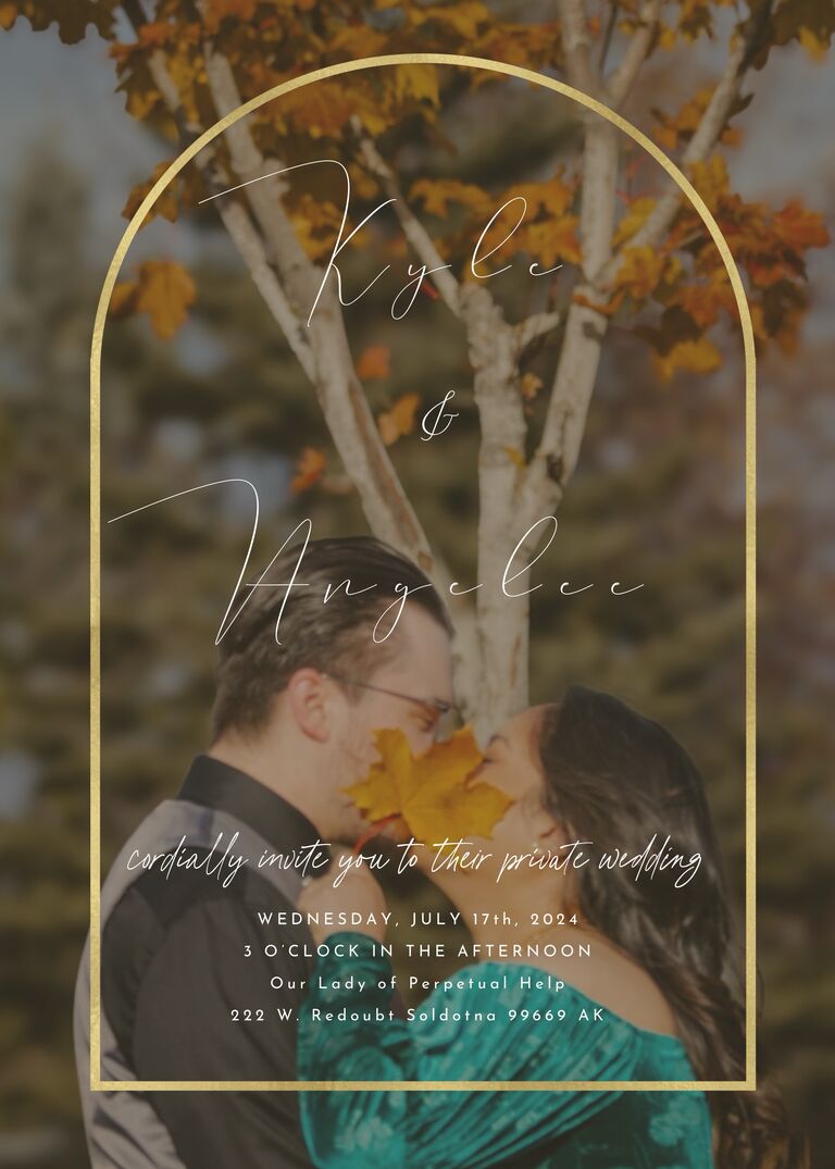 Angelee & Kyle Home Page Banner