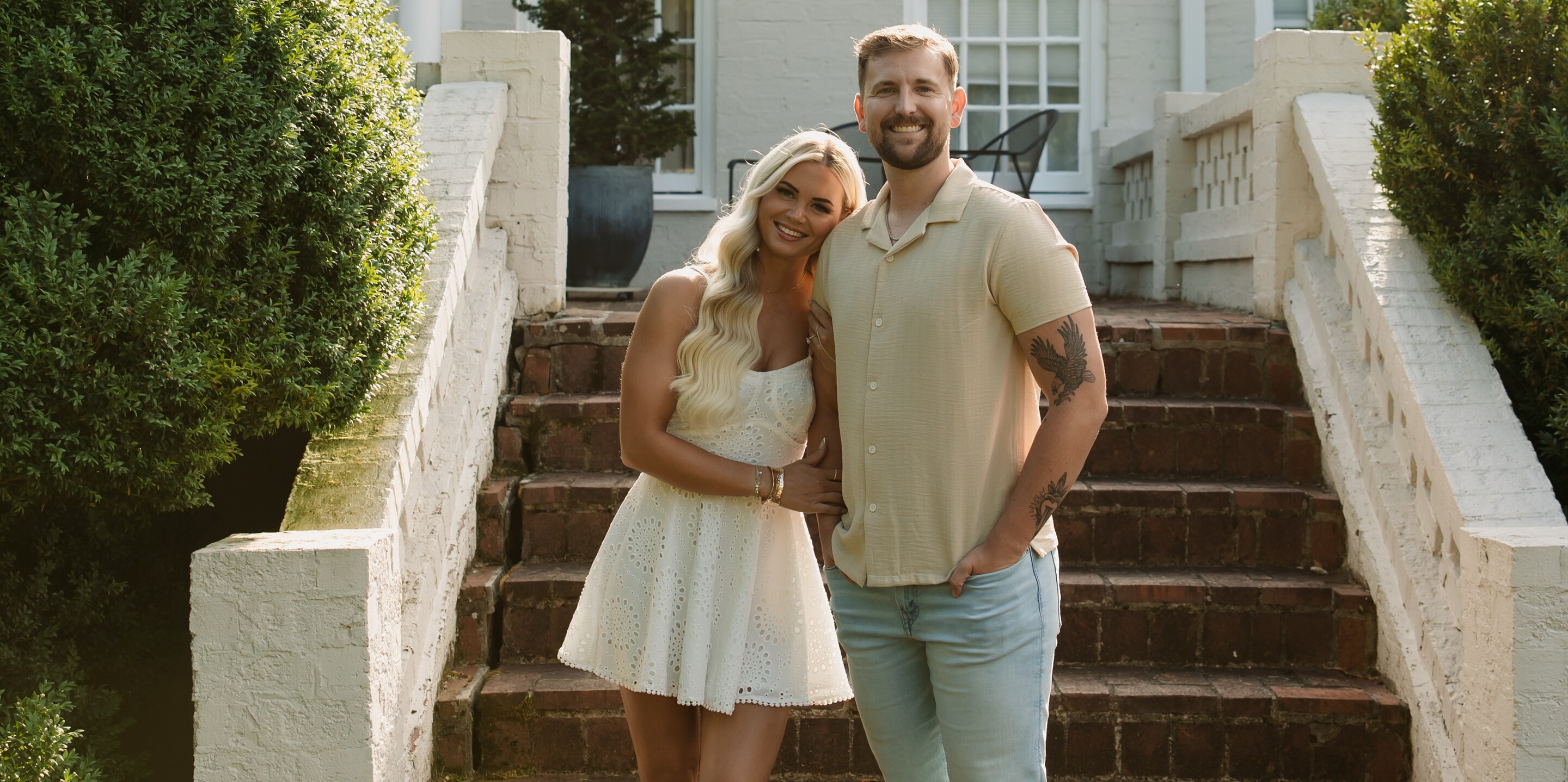 Kristen & Tevin Home Page Banner