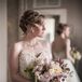 Bride with Intricate Hairstyle and Wedding Jewelry