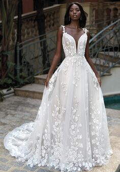 Demetrios 1178 A-Line Wedding Dress