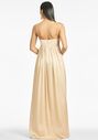 Sachin & Babi Jessica Gown - Champagne V-Neck Bridesmaid Dress - thumbnail - 2