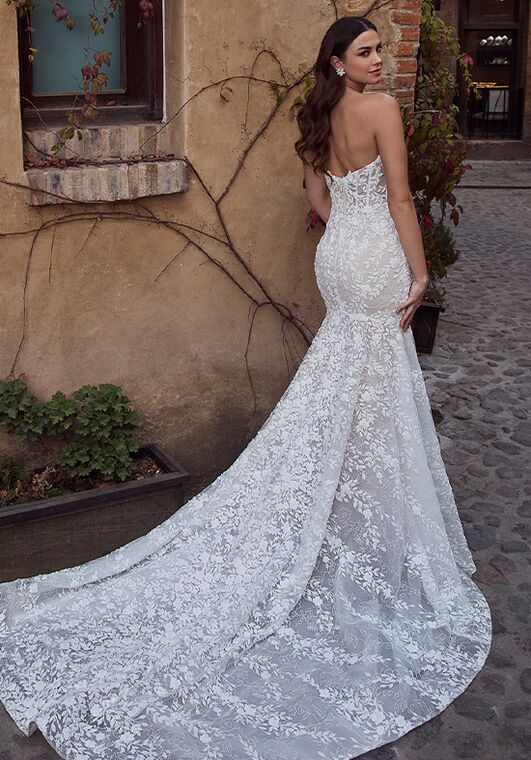 Calla Blanche 125243 Tavira Mermaid and Trumpet Wedding Dress - 2