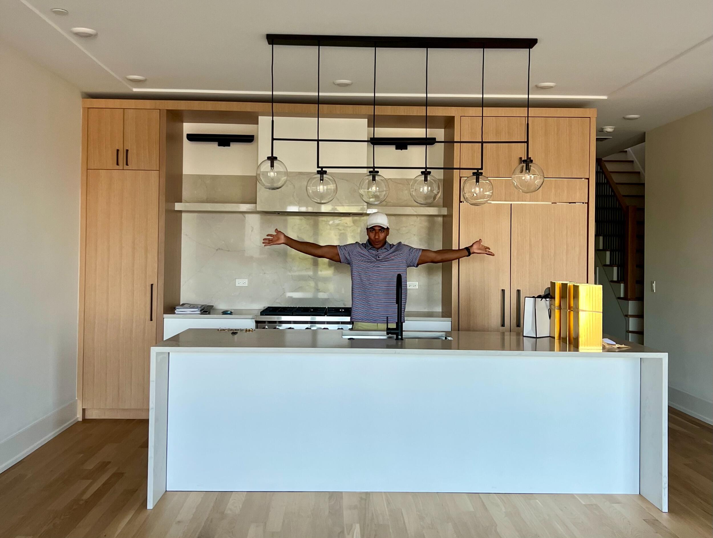 Moving: After two years of long distance between Orange County and Chicago, Josh made the biggest leap yet. He moved to Chicago and into a three-bedroom condo for them to share. (Talk about commitment!)
