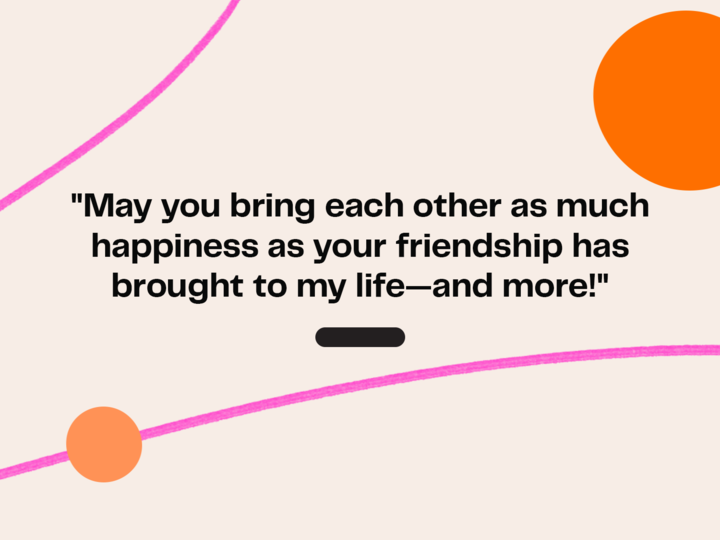 wedding wishes for friends image example
