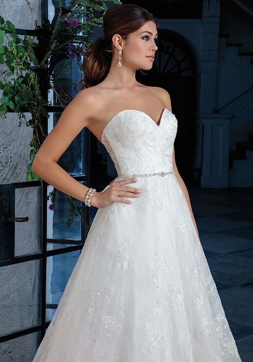 Amaré Couture C129 Irena A-Line Wedding Dress - 2
