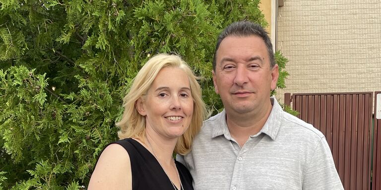 Danielle & Steven Home Page Banner