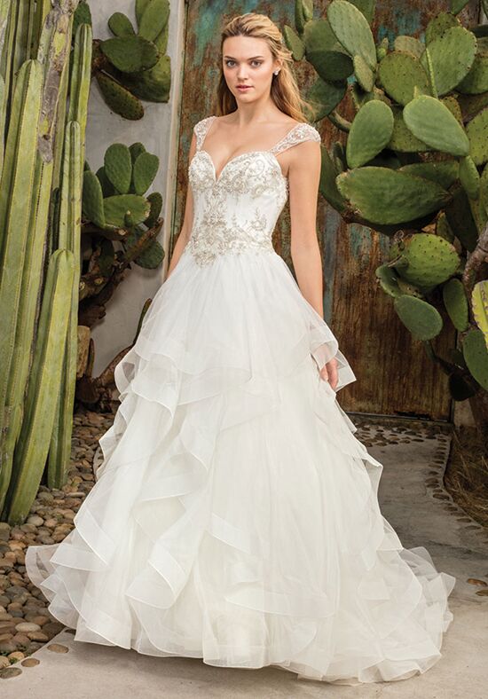 Casablanca Bridal Style 2308 Paloma Ball Gown Wedding Dress - 1