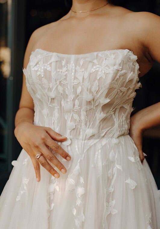 Stella York 7702 A-Line Wedding Dress - 2