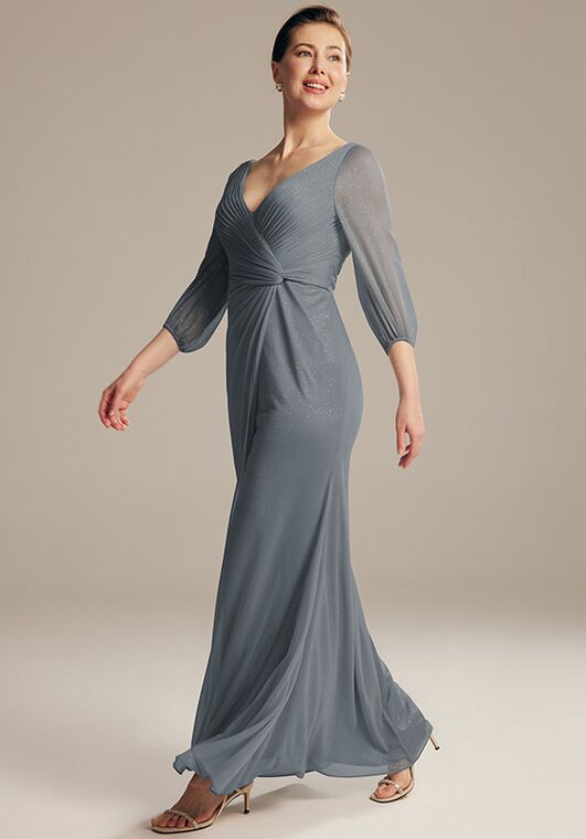 AW Bridal AW Nawab Dress Gray Mother Of The Bride Dress - 2