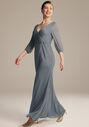 AW Bridal AW Nawab Dress Gray Mother Of The Bride Dress - thumbnail - 2