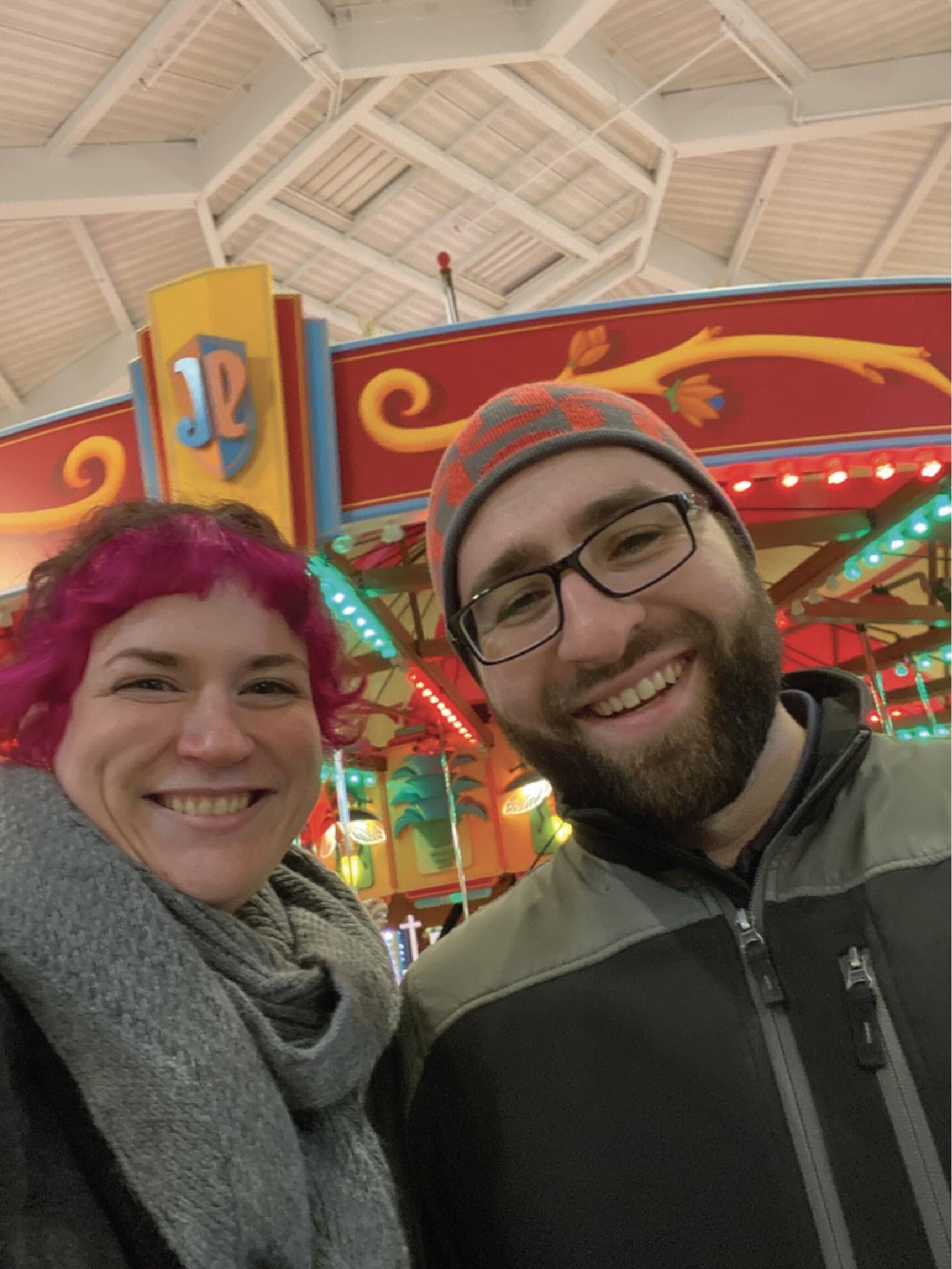 We celebrated Katie's birthday with great food and a night at Wichita Bontanica Gardens enjoying Christmas lights.