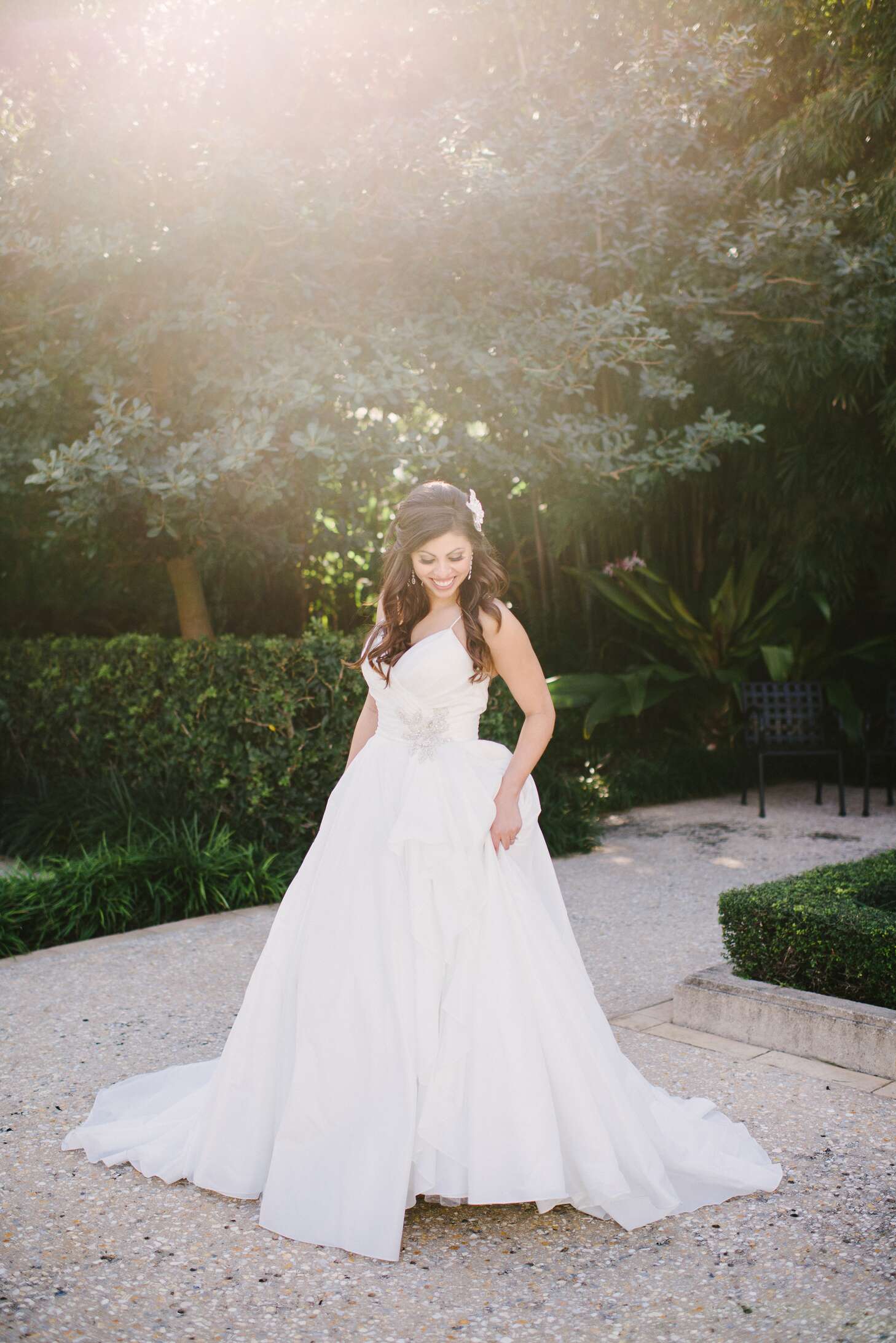 Whimsical, A-Line Stefan Jolie Wedding Dress