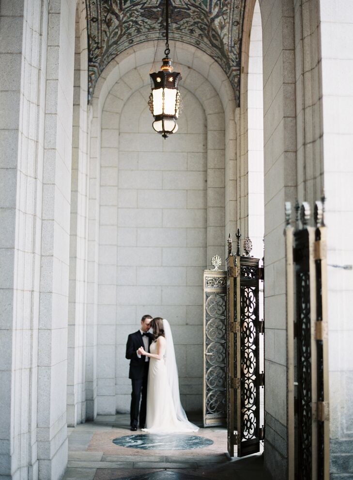 While much of the planning process revolves around planning out the aesthetics and focusing on the littlest of details, Alyse and Dimitry recommend taking a step back and reminding yourselves of what the day is really about. “Never forget what you are working towards: the ceremony was my favorite part of the whole day,” says Alyse. “Time flies on your wedding day, don’t forget to have fun.”