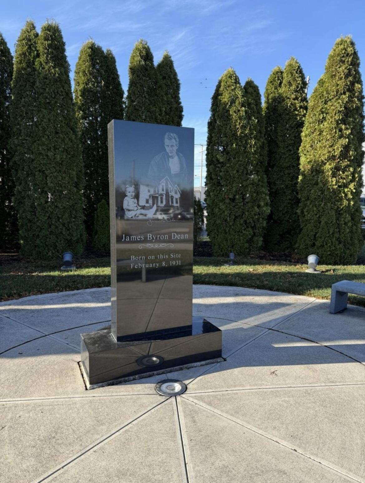 Picture of James Dean Birth Site Memorial