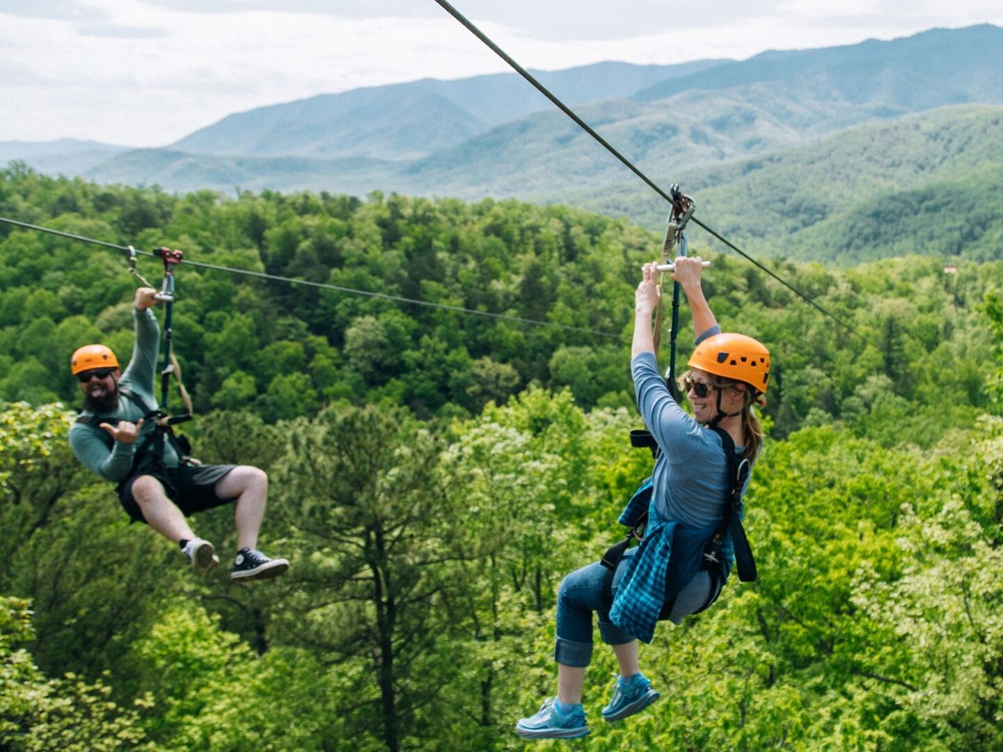 Picture of CLIMB Works Smoky Mountains - Zipline Tour