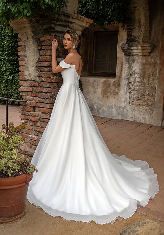 Moonlight Tango T174 A-Line Wedding Dress - 2