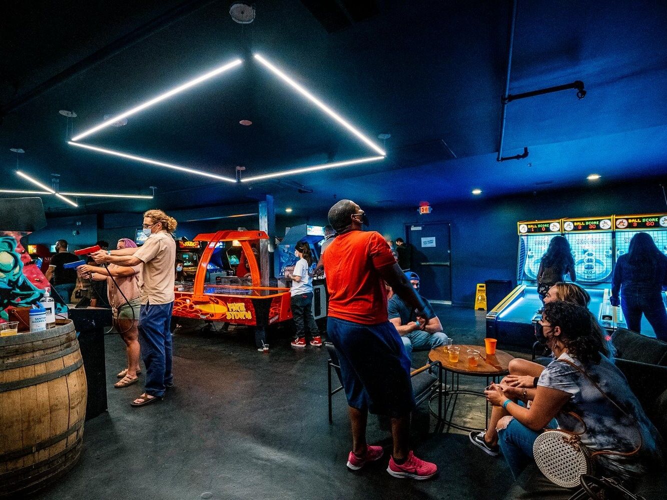 Picture of Have a drink and play arcade games at Cidercade 