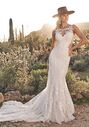 Lillian West 6485 Mermaid Wedding Dress - thumbnail - 4