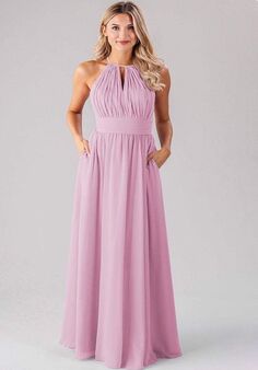 Kennedy Blue Bailey Halter Bridesmaid Dress