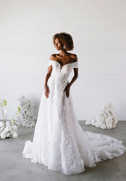 Essense of Australia D3241 A-Line Wedding Dress - 2