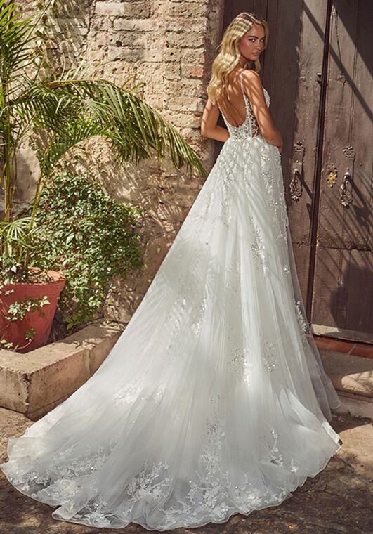 Calla Blanche 124252 Hera Sheath Wedding Dress - 2