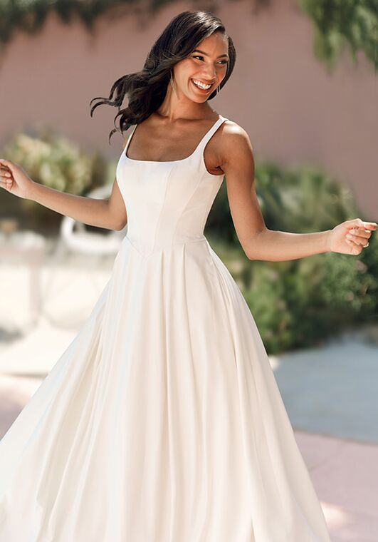 Stella York SY8180 A-Line Wedding Dress - 2