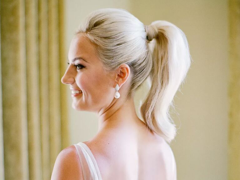 35 Wedding Ponytail Hairstyles