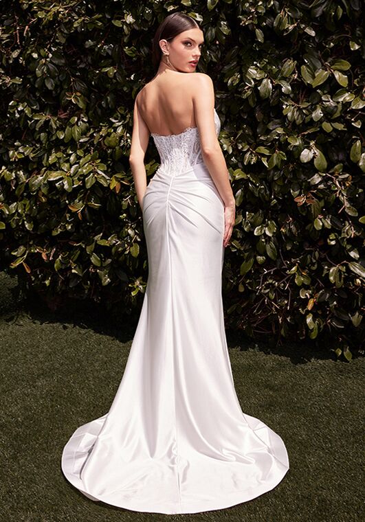 Ladivine CD797W Fit-and-Flare Wedding Dress - 3