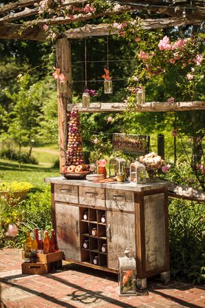 Vintage Dessert Bar Display