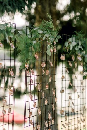 Lock-Inspired Escort Cards
