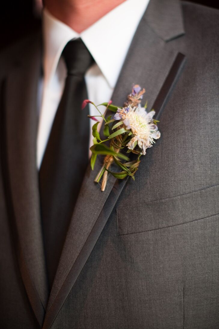 Desert Pincushion Boutonniere