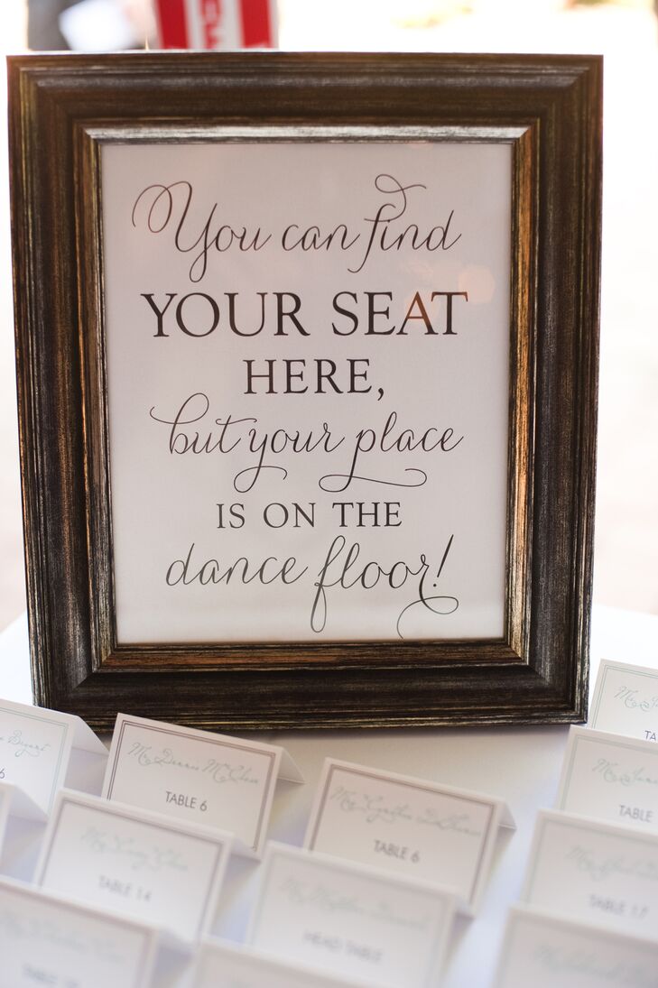 Patrick and Audrey wanted to their guests to have a great time. "Like I've said," Audrey says. "Our biggest goal was a making the reception a big dance party!"