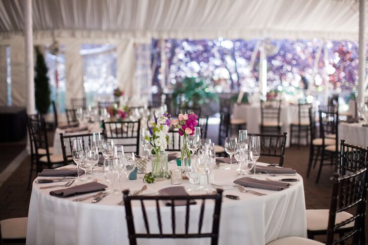 Elegant Dining Tables at Galleria Marchetti Reception