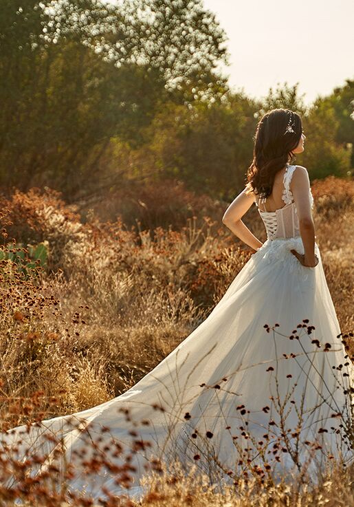 AW Bridal AW Deanna Wedding Dress A-Line Wedding Dress - 4