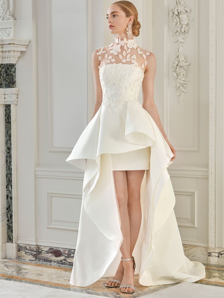 high low wedding dress