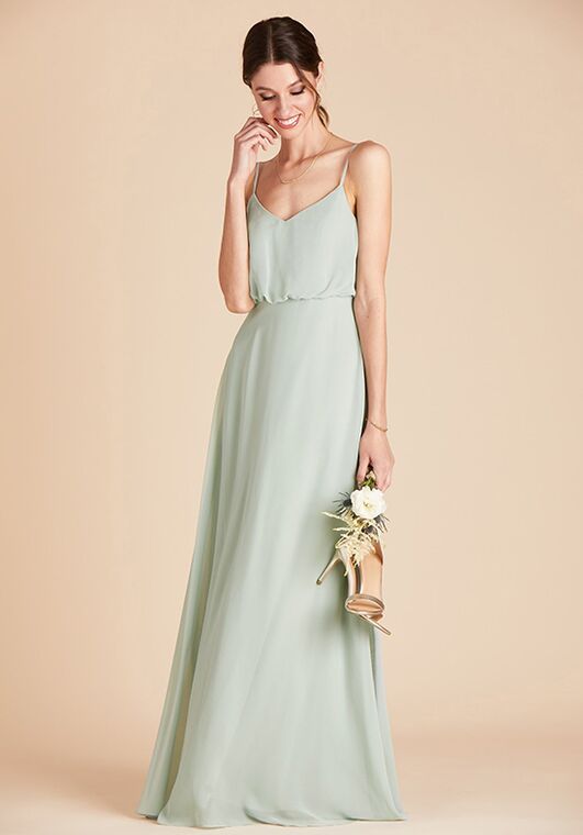 Birdy Grey Gwennie Dress in Sage V-Neck Bridesmaid Dress - 2