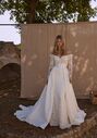 Dance of Puglia by LOVE by Ricca Sposa 25-018(2) Emanuela Mermaid and Trumpet Wedding Dress - thumbnail - 3